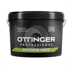 Интерьерная износостойкая матовая краска OTTINGER INTERIOR MATT база 3