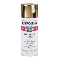 Эмаль с эффектом сияющего металлика Stops Rust Bright Coat Spray