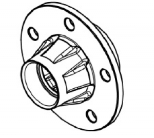  Ступица 61L6JA007 тип JA 6 отверстий по M18X1,5