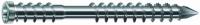 Шуруп (саморез) 6.0х100 (нержавеющая сталь А2, цилиндрическая головка, фиксирующая резьба.T-STAR plus, бита T25 ,наконечник 4CUT) 100 штук 