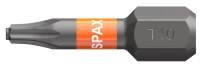 Бита для шурупов и саморезов Spax Т10х25мм 5 шт/уп