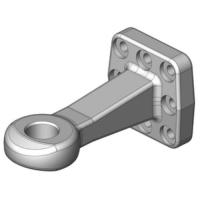 Петля сцепная с фланцем Scharmuller 00.652.30.0-A90