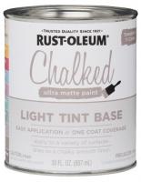 Меловая база для колеровки CHALKED ULTRA MATTE PAINT, пастельные цвета, банка 0,946 л
