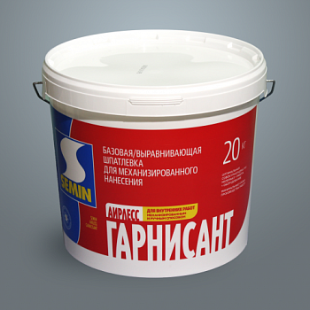 Шпатлевка выравнивающая Semin AIRLESS GARNISSANT, белая крышка