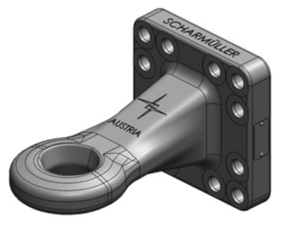 Петля сцепная с фланцем  Scharmuller 00.665.27.0-A02