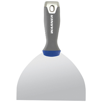 Шпатель  Warner 90666, лезвие средней жесткости нержавеющая сталь ProGrip-6″(15,24 см)