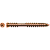 Набор для террасной доски Spax 5х50, антик  (нерж.сталь А2, цилиндрическая головка, фиксирующая резьба.T-STAR plus, бита T25 ,4CUT)  (850 шт + сверло + бита + 12 крестиков)