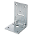 Монтажный кронштейн LLG 10,5 x 28 mm, 90 x 60 x 60 x 2,5  мм - 100 шт
