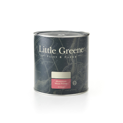 Грунтовка Little Greene Aluminium Wood Primer для наружных и внутренних конструкций из древесины, 1л
