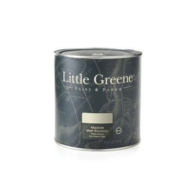 Глубоко матовая краска  Little Greene для потолков в сухих помещениях  Absolute Matt Emulsion, 1 л