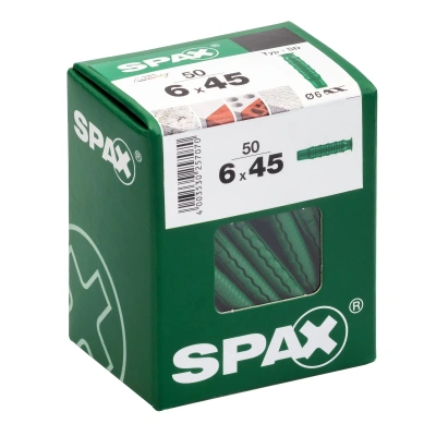 Дюбель Spax нейлоновый распорный  5*25 (50 шт/ уп)