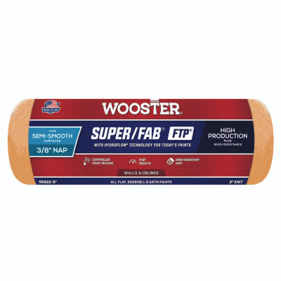 Валик малярный износостойкий высокопроизводительный вязаный - SUPER/FAB® FTP™ RR923-9   полугладкий