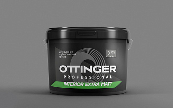 Интерьерная глубокоматовая краска OTTINGER INTERIOR EXTRA MATT белая