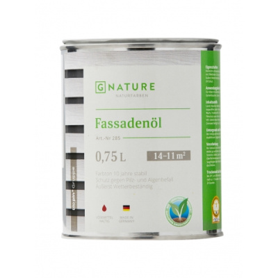 Масло для фасада  GNature 285-0.75 Fassadenöl