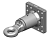 Петля сцепная с фланцем поворотная Scharmuller   00.665.40.0-A02