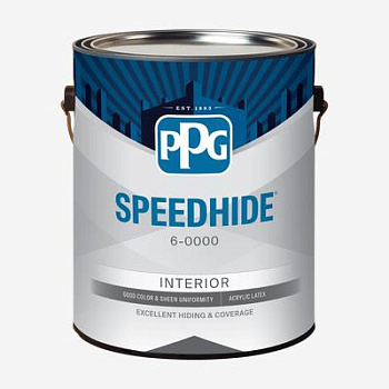 Краска PPG Speedhide для стен и потолков  EGGSHELL (яичная скорлупа)