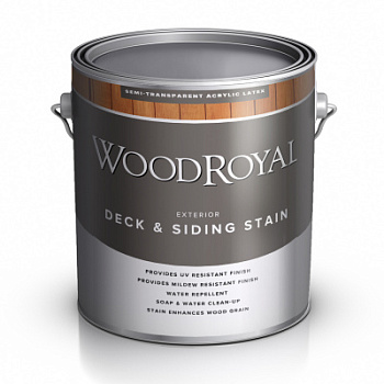Пропитка акриловая для дерева Wood Royal Deck Siding Semi-transparent Latex Stain, Ace, RUST-OLEUM® для наружных работ, полупрозрачная
