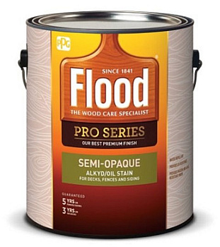 Акрилово-масляная морилка  PPG FLOOD® PRO Semi-Transparent (полупрозрачная)