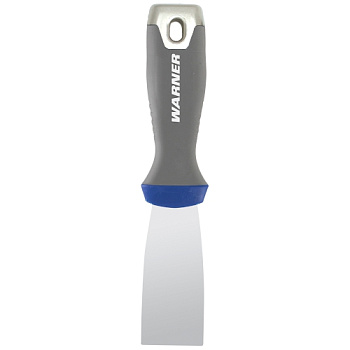 ШПАТЕЛЬ  Warner 90660,   лезвие средней жесткости нержавеющая сталь серии ProGrip 1 1/2″ (3,81 см)