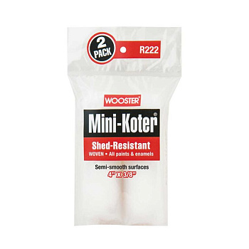 Мини-валик малярный MINI-KOTER shed-resistant (набор 2 шт.)