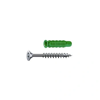 Дюбель Spax SD (шуруп+нейлоновый распорный дюбель) 3,5*35 + 5*25 (15+15 шт/ уп)