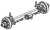 Ось ADR BSA0UA8TG003 Ось ADR BSA0UA8TG003