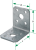 Соединитель угловой SXAC 50 x 50 x 40 x 2,5мм - 150шт Соединитель угловой SXAC 50 x 50 x 40 x 2,5мм - 150шт