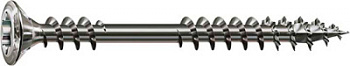 Шуруп (саморез) 4.5х50 (нержавеющая сталь A2, потайная головка, фиксирующая резьба, T-STAR plus, бита T20,4CUT) 500 штук