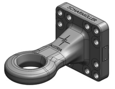 Петля сцепная с фланцем  Scharmuller 00.665.28.0-A02