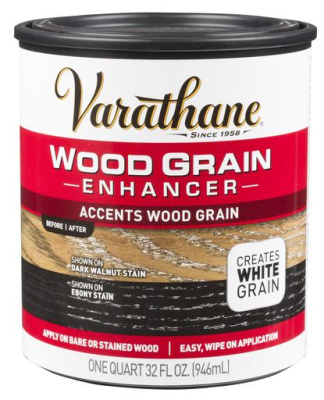 Состав для проявления текстуры деревянной поверхности Varathane® Wood Grain Enhancer, Белое зерно (0,946л)