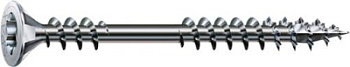 Шуруп (саморез) 4.5х90 (оцинк., потайная головка, фиксирующая резьба.T-STAR plus, бита T20,4CUT, Wirox A9J) 100 штук