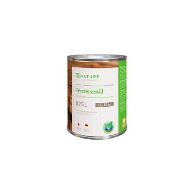 Масло для террас с антисептиком GNature 270-2.5 Terrassenöl полуматовое