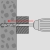 Дюбель Spax ND нейлоновый с плоской потайной головкой 6*60 (200 шт/ уп) Дюбель Spax ND нейлоновый с плоской потайной головкой 6*60 (200 шт/ уп)