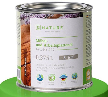  Масло для мебели и столешниц GNature 227 Möbel und Arbeitsplattenöl
