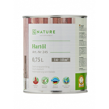 Твердое масло-воск  GNature 245 HARTÖL